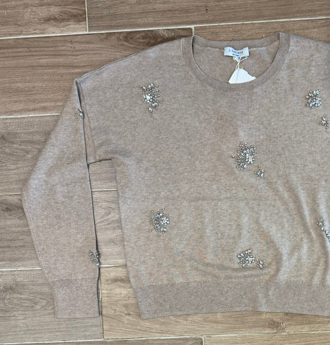 J Society - Brooch Crew - Cappuccino