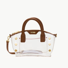 Load image into Gallery viewer, Hammitt - Paula Clear Crossbody - Mahogany/Brushed Gold