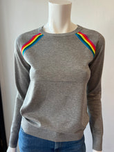 Load image into Gallery viewer, J Society - Stripe Raglan - Heather