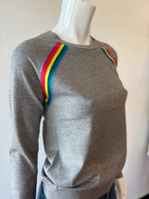 Load image into Gallery viewer, J Society - Stripe Raglan - Heather