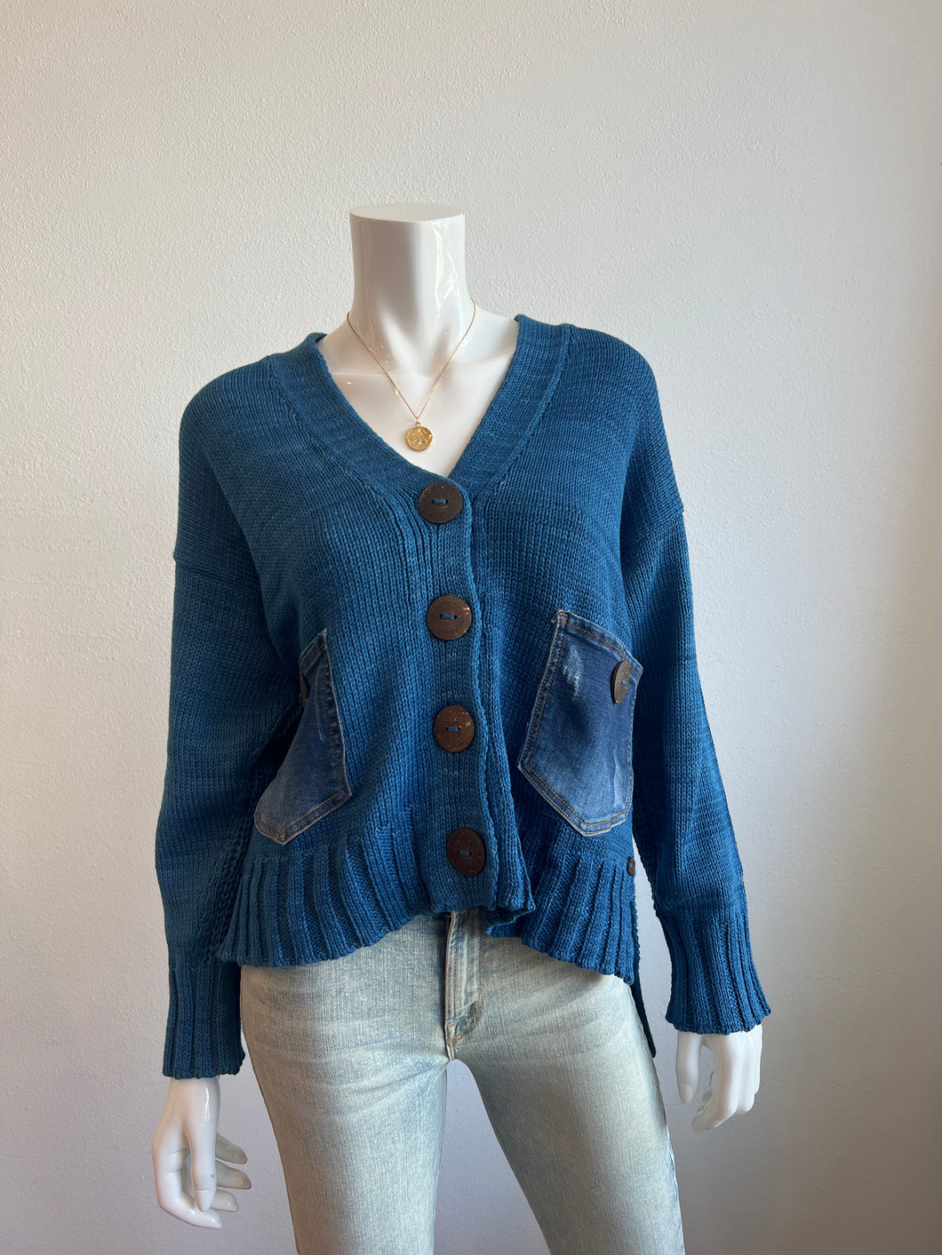 Shannon Passero Bindi Cardigan - Indigo