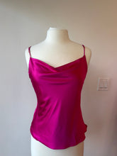Load image into Gallery viewer, Avery Rose - Malissa Cowl Drape Top - Fushia