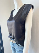 Load image into Gallery viewer, Melissa Nepton - Lei Cap Sleeve - Black