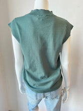 Load image into Gallery viewer, Melissa Nepton - Elan Sleeveless Top - Bistro Green