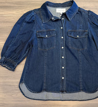 Load image into Gallery viewer, Dear John - Antonia Top - Denim