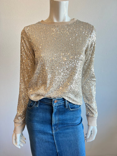 Sanctuary - Sparkle Together Top - Champagne