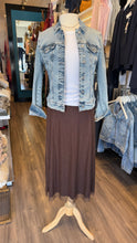 Load image into Gallery viewer, Viereck - Tabby Mesh Skirt - Brown Dot