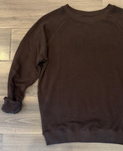 Load image into Gallery viewer, Jungmaven - Bonfire Raglan Sweatshirt - Coffee Bean