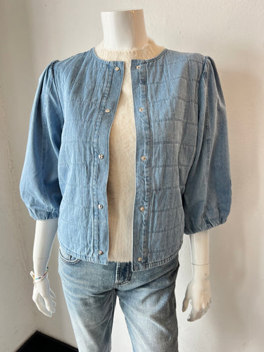 Melissa Nepton - Kitty Bleach Denim Jacket - Denim