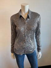 Load image into Gallery viewer, Sanctuary - Radiant Sequin Shirt - Gunmetal