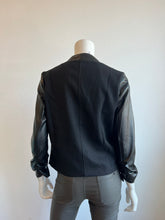 Load image into Gallery viewer, Melissa Nepton-Lucio Faux Leather Jacket-Black