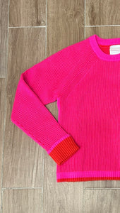 Brodie - Irene Sweater - Diva Pink