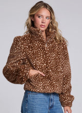 Load image into Gallery viewer, Chaser - Puff Sleeve Faux Fur Jacket - Baby Deer