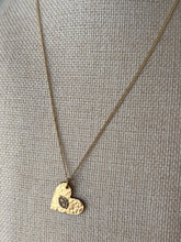 Load image into Gallery viewer, Kenda Kist Third Eye Heart Necklace