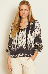 Caballero - Spencer Top - Ikat Tapestry