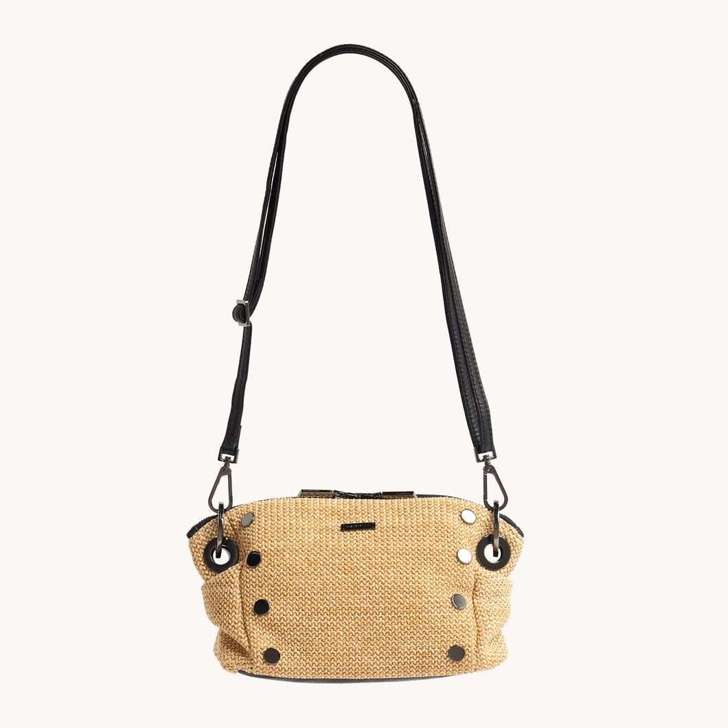 Hammitt- Daniel Crossbody SML- Chaparral Raffia