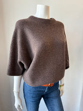 Load image into Gallery viewer, Velvet - Coco Dolman Sleeve Sweater - Espresso