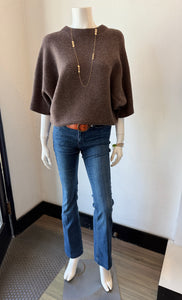 Velvet - Coco Dolman Sleeve Sweater - Espresso