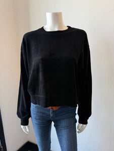 Velvet - Halima Long Sleeve Pullover - Black