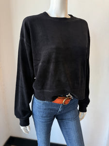 Velvet - Halima Long Sleeve Pullover - Black