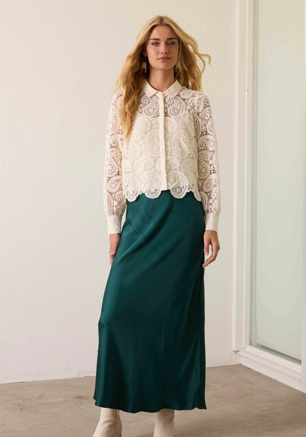 Caballero - Emmie Top - Antique White