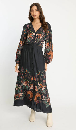 Caballero - Molly Dress - Leopard Peony