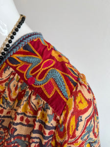 Maison Hotel - Leandra Blouse - Patch Work Mullumbimby