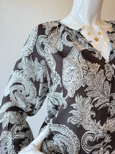 Sanctuary - Paisley Blouson Blouse - Mineral Paisley