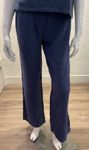 Load image into Gallery viewer, Bobi Smocked Waist Wide Leg Pant - Pacific Blue