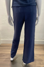 Load image into Gallery viewer, Bobi Smocked Waist Wide Leg Pant - Pacific Blue