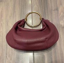 Load image into Gallery viewer, M. Andonia - Baby Beth Bag with Cross Body Strap - Burgundy