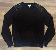 Load image into Gallery viewer, J Society - Sweater With Sequin Shoulder - Black