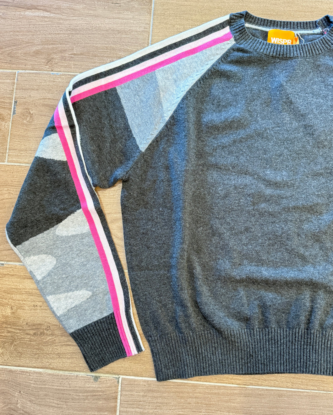 Wispr - Maeve Camo Stripe - Charcoal