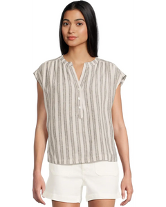 Sanctuary - By the Bay Shell - Chalk Black Stripe