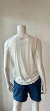 Load image into Gallery viewer, Sanctuary Notched Button Front Tee White