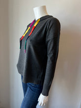 Load image into Gallery viewer, J Society -Tassel Hoodie - Charcoal