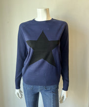 Load image into Gallery viewer, J. Society - Star Crewneck Sweater - Navy