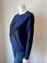 Load image into Gallery viewer, J. Society - Star Crewneck Sweater - Navy