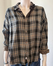 Load image into Gallery viewer, Dear John - Adrianna Top - Midnight Plaid