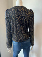 Load image into Gallery viewer, Veronica M - Pleated Sparkle Blouse - Roselie