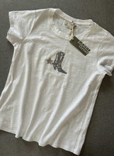 Load image into Gallery viewer, Label + Thread - Ava Graphic Tee - White Boot