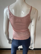 Load image into Gallery viewer, Velvet - Iniku Pointelle Tank Top - Tutu ( Dusty pink)