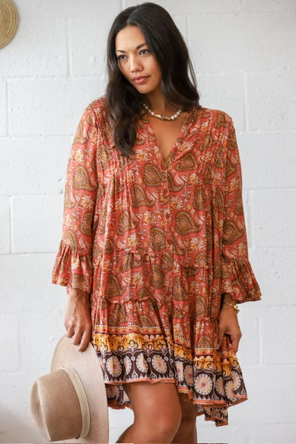 Sea Lustre- Penny Swing Dress- Morrocco