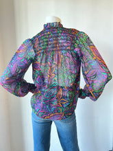 Load image into Gallery viewer, Lavender Brown - Molly Top - Purple/Green