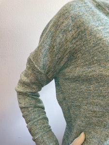 J Society -  Space Dyed V - Neck Sweater - Sea