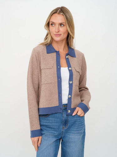 Six Fifty - Fallon Cardigan - Latte