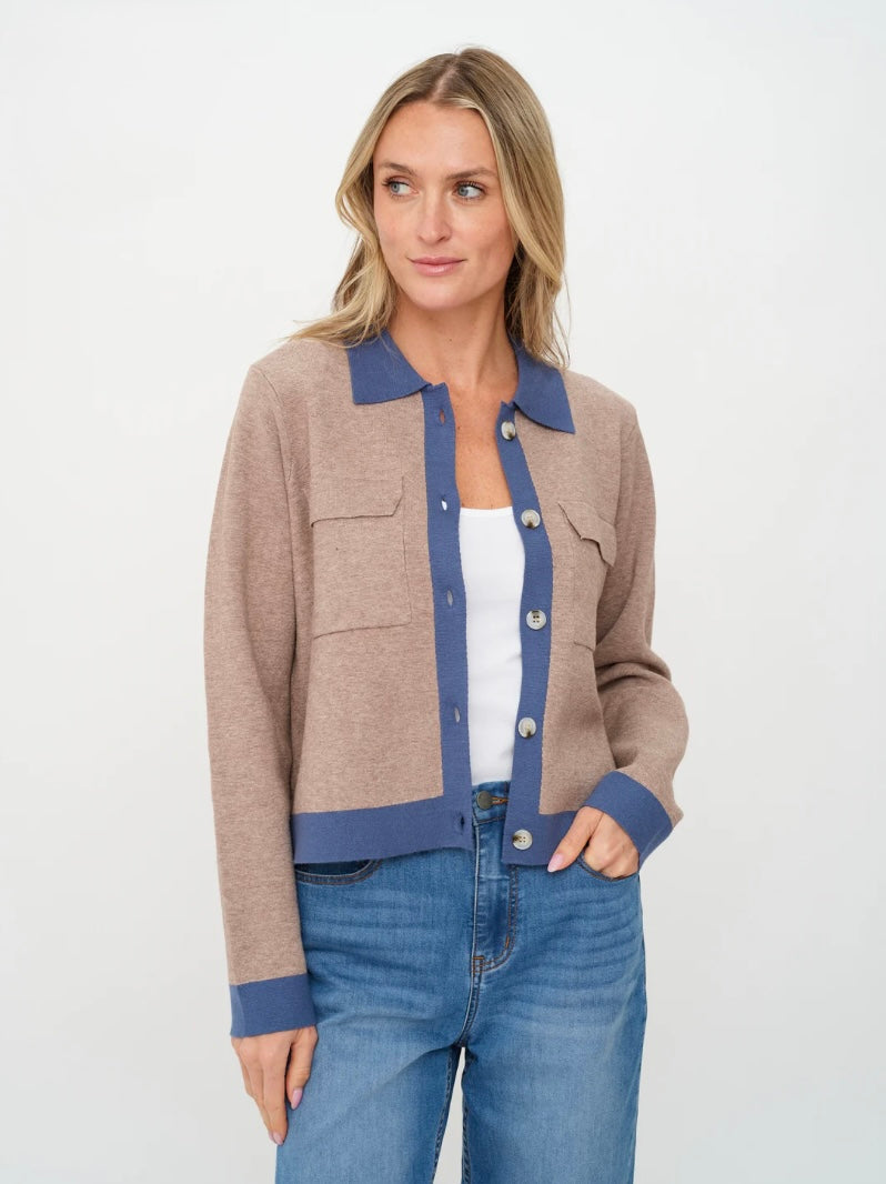 Six Fifty - Fallon Cardigan - Latte