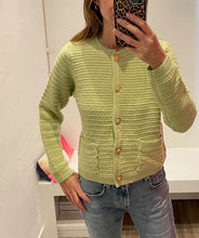 Load image into Gallery viewer, Pink Martini Cleo Cardigan Sweater - Green