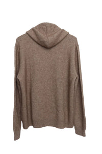 Romi Basha - Rhinestone Cashmere Hoodie - Mocha