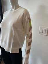 Load image into Gallery viewer, Zaket &amp; Plover - Arm Band Sweater - White